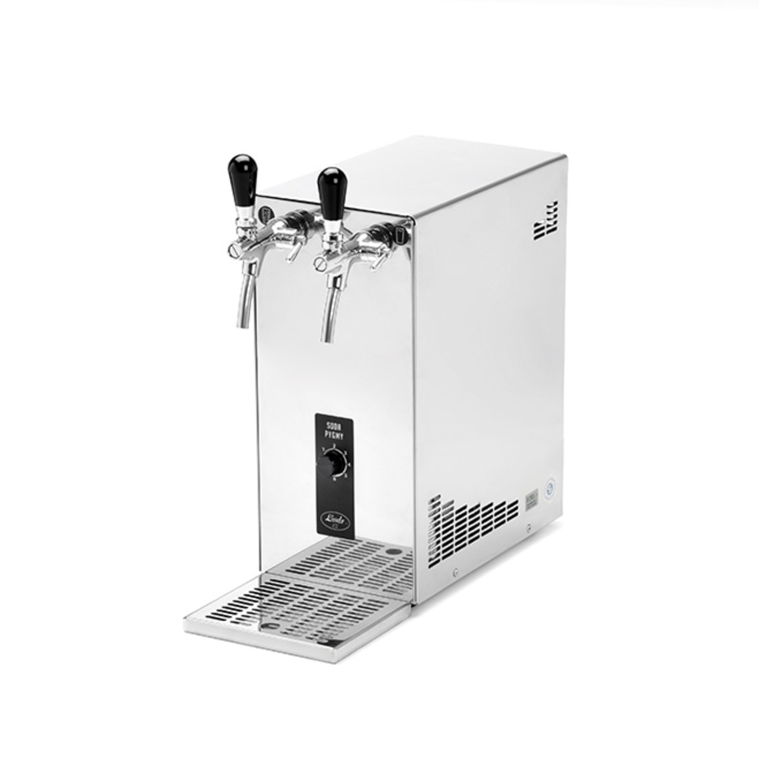Dystrybutor wody, dystrybutor wody gazowanej, automat do wody gazowanej, karbonizator do wody - SODA PYGMY, 2-liniowy, Green Line, NEW